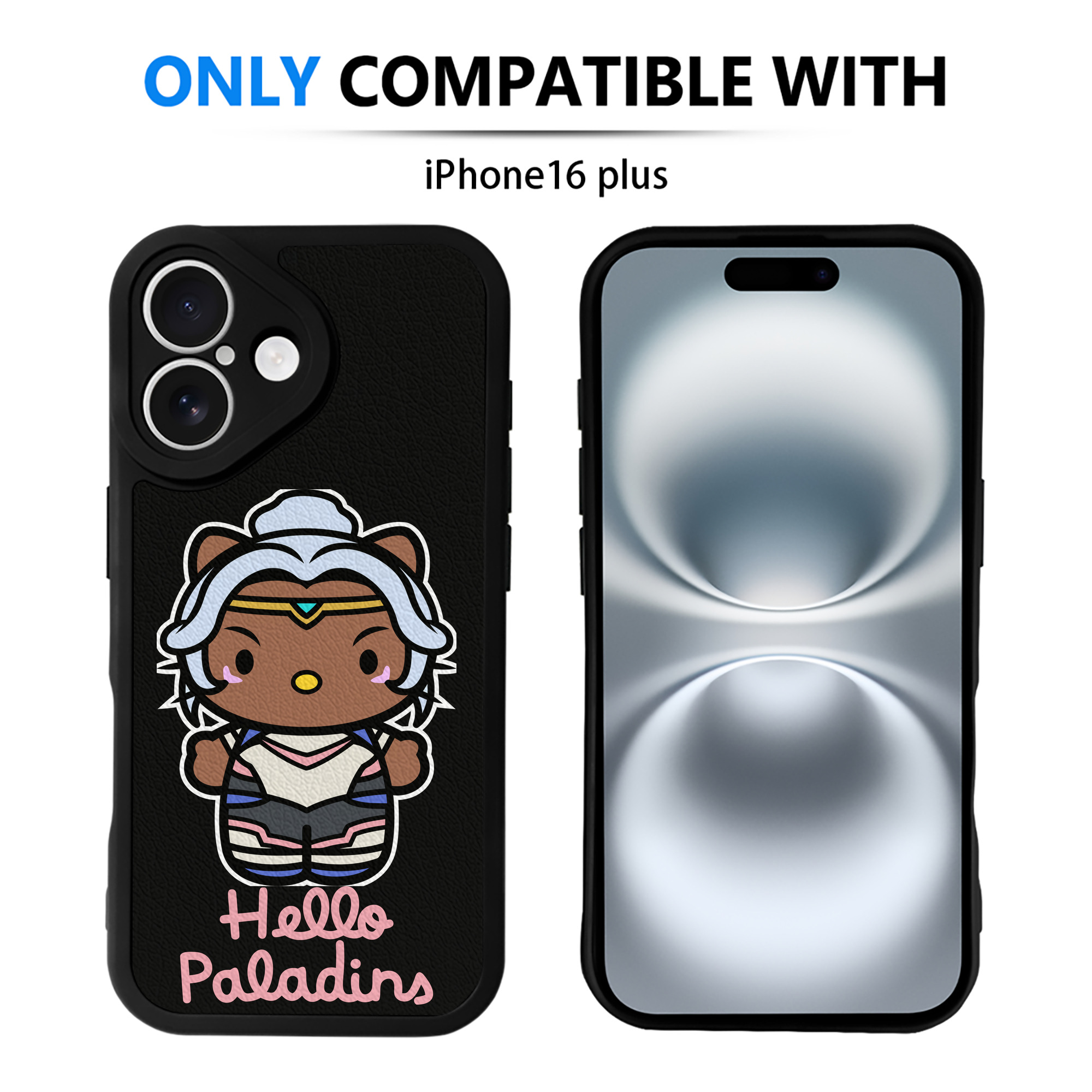 （画像用） Hello Kitty ハローキティ 【iPhone 16シリーズ対応】シリコンスマホケース（レザー調） 材質：シリコン